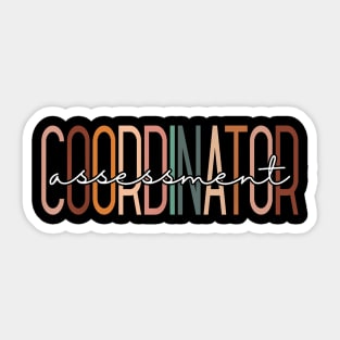 Assessment Coordinator Testing Team School Crew Sticker